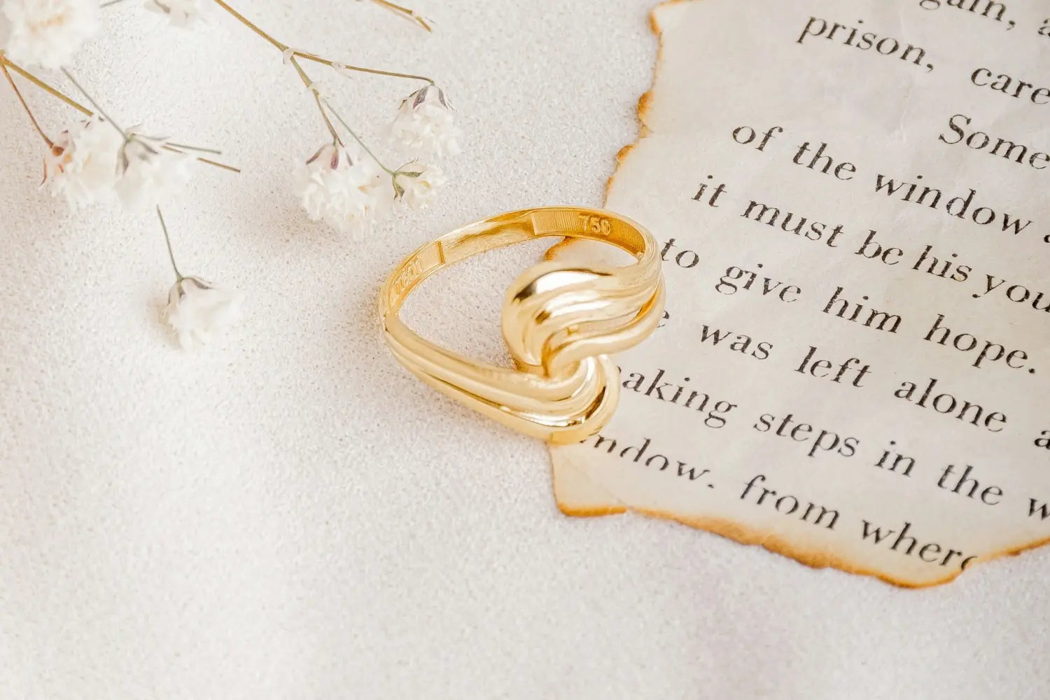 Gold Ring with Hallmarking