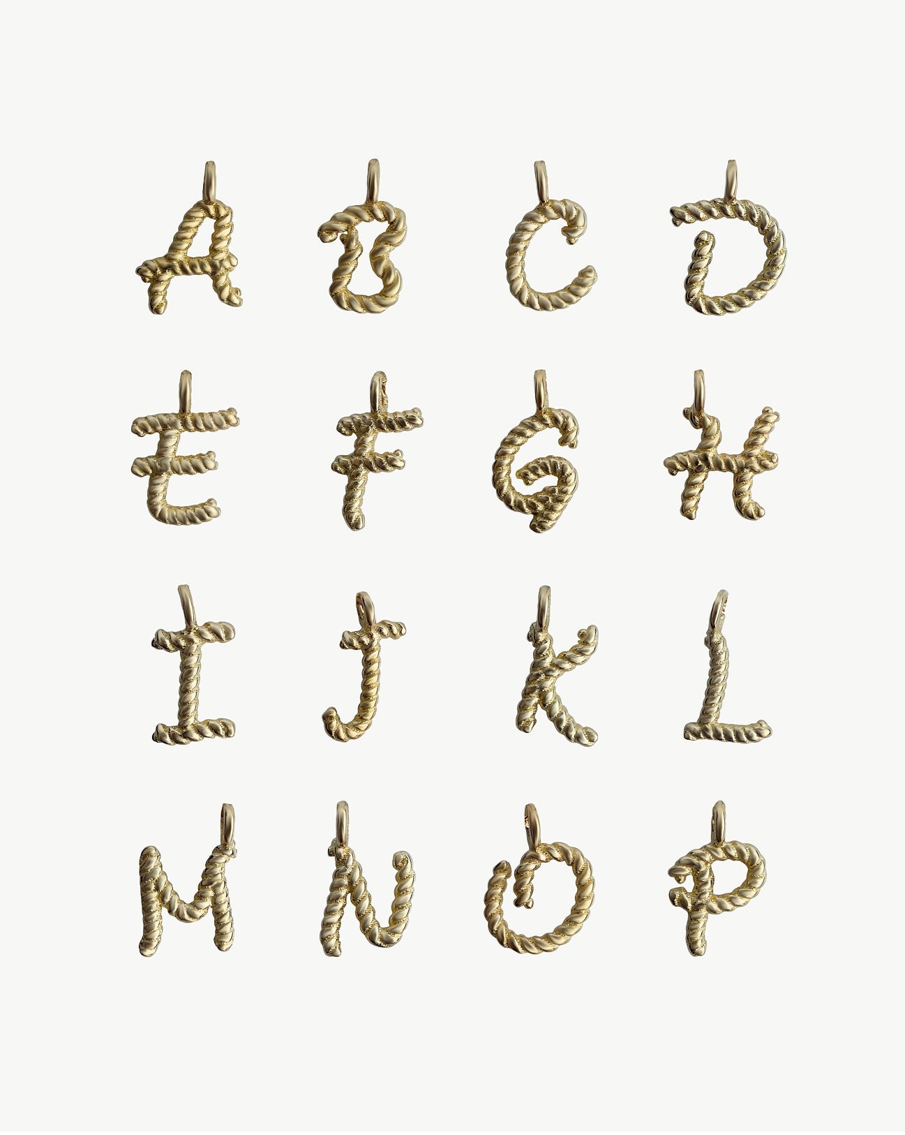 Alphabet Letter Charm