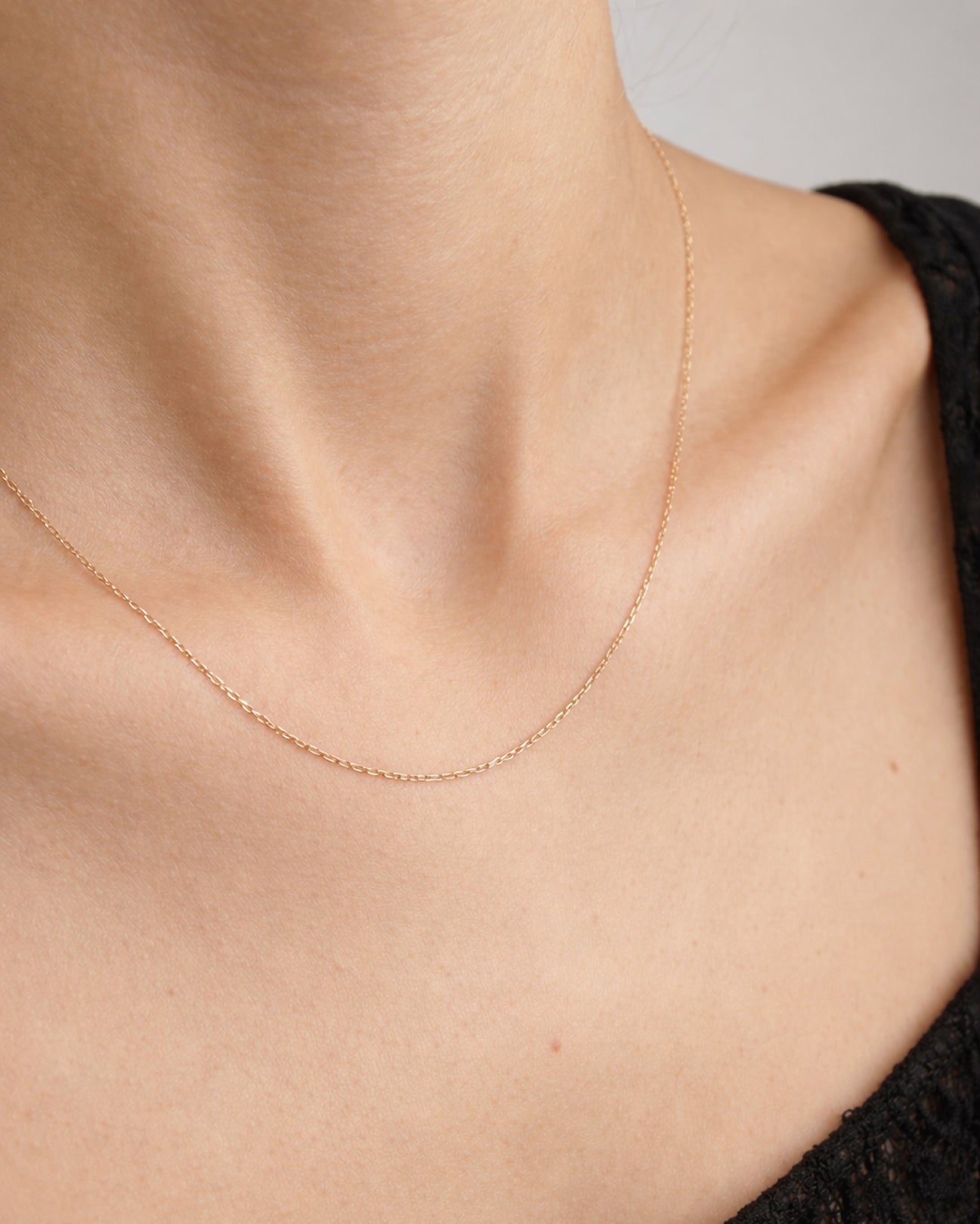 Robbe Base Chain Sample Solid Gold Base Chain – Jewelry | MUSE of my own – MUSE of My Own