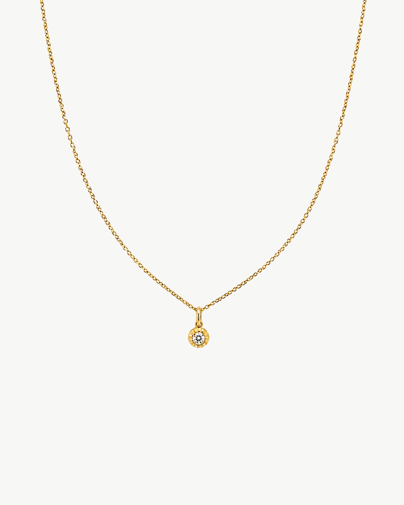 Birthstone Pendant Necklace