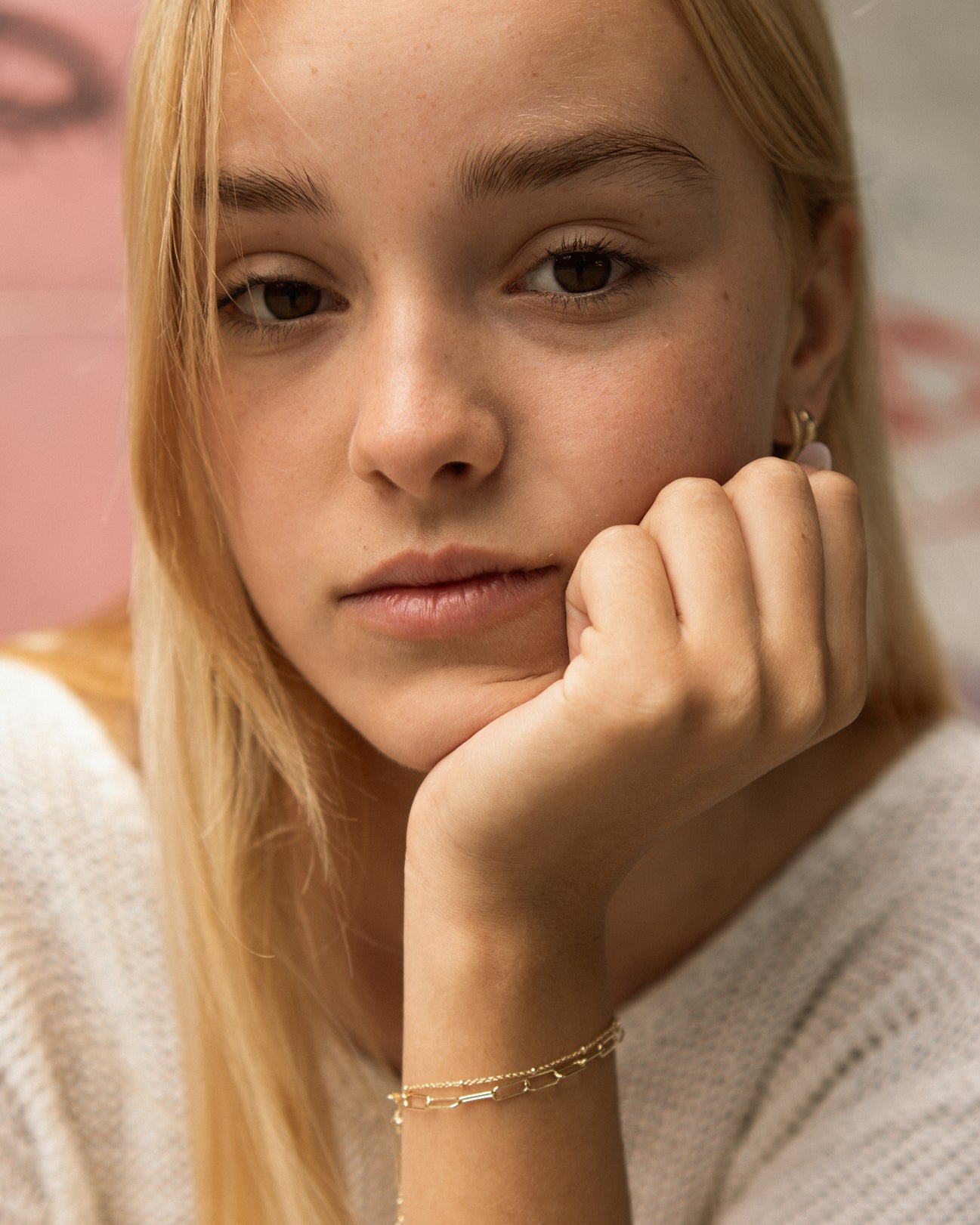Bold Paperclip Link Bracelet