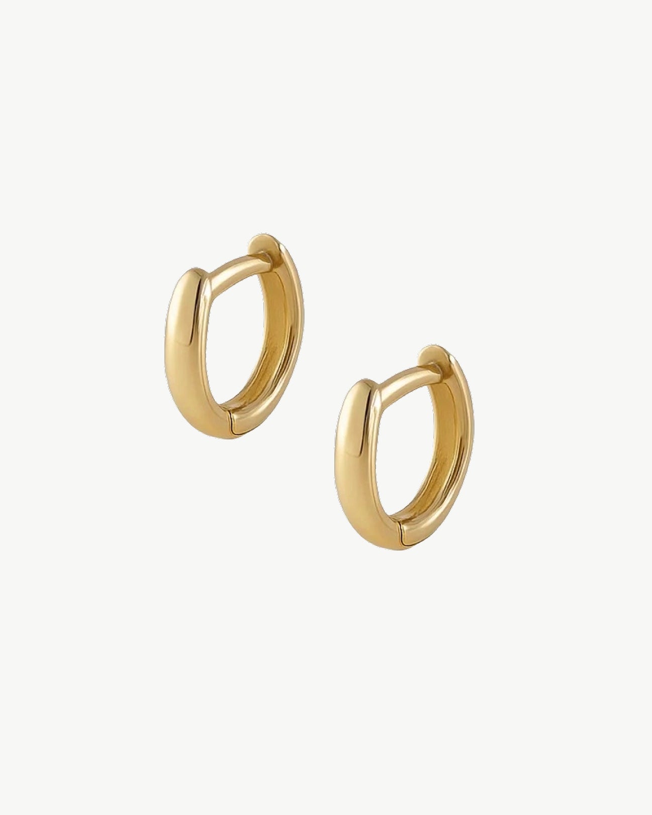 Classic Huggie Hoops (10mm)