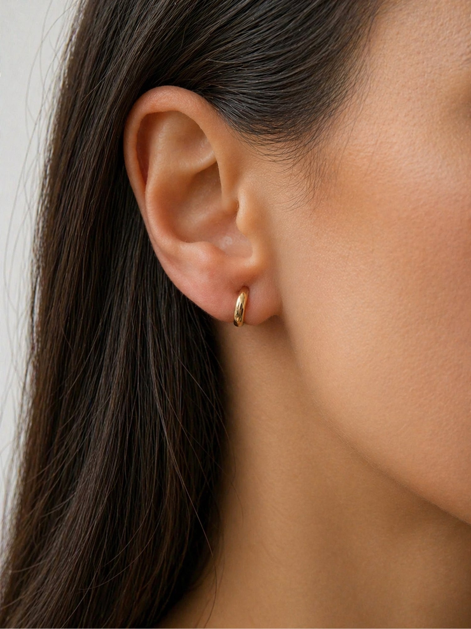 Classic Huggie Hoops (10mm)