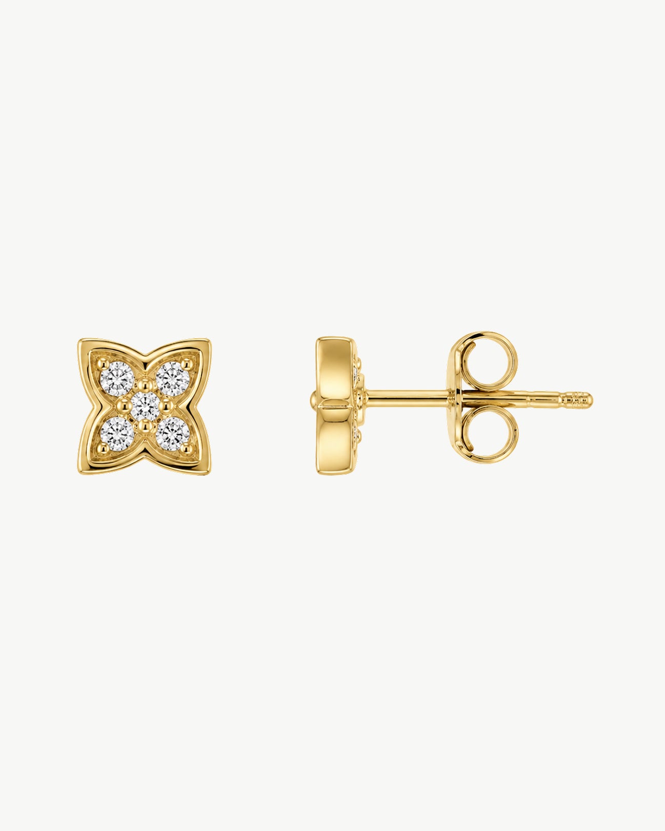 Crystal Butterfly Studs