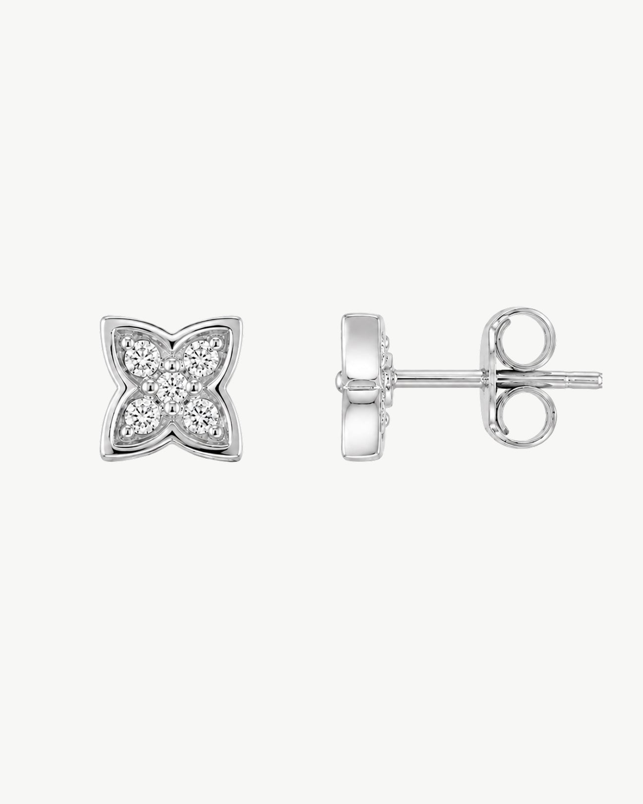 Crystal Butterfly Studs