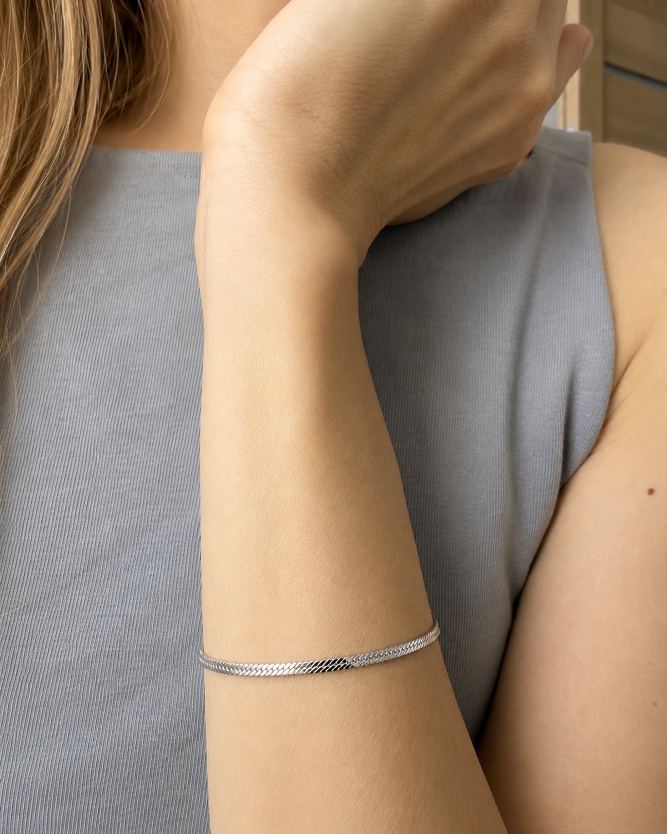Flat Curb Bracelet