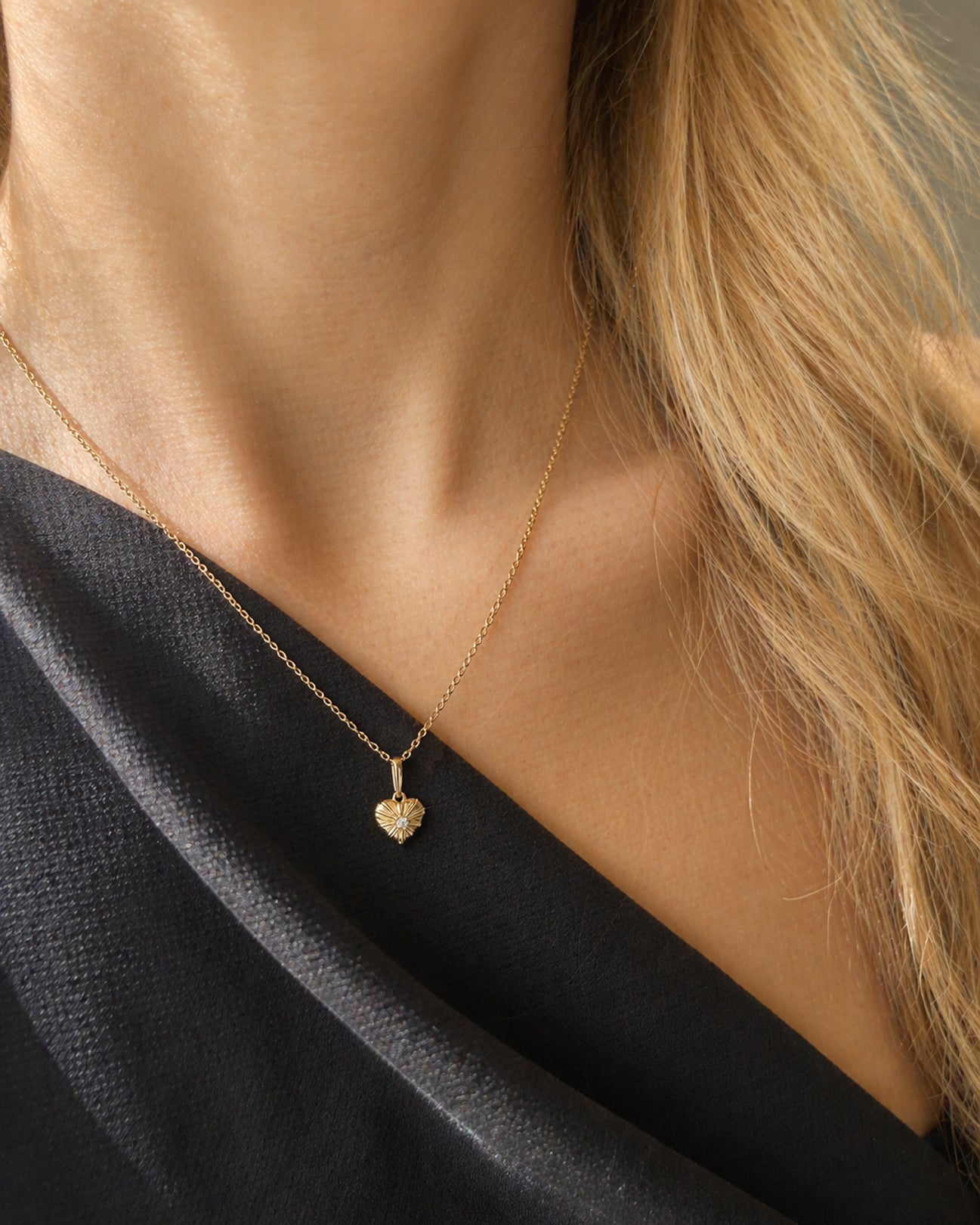 Diamond Heart Pendant
