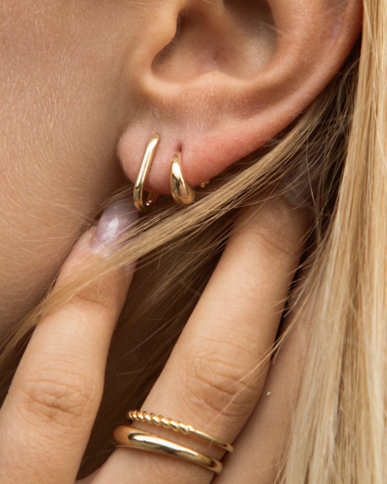 Molten Drop Earrings
