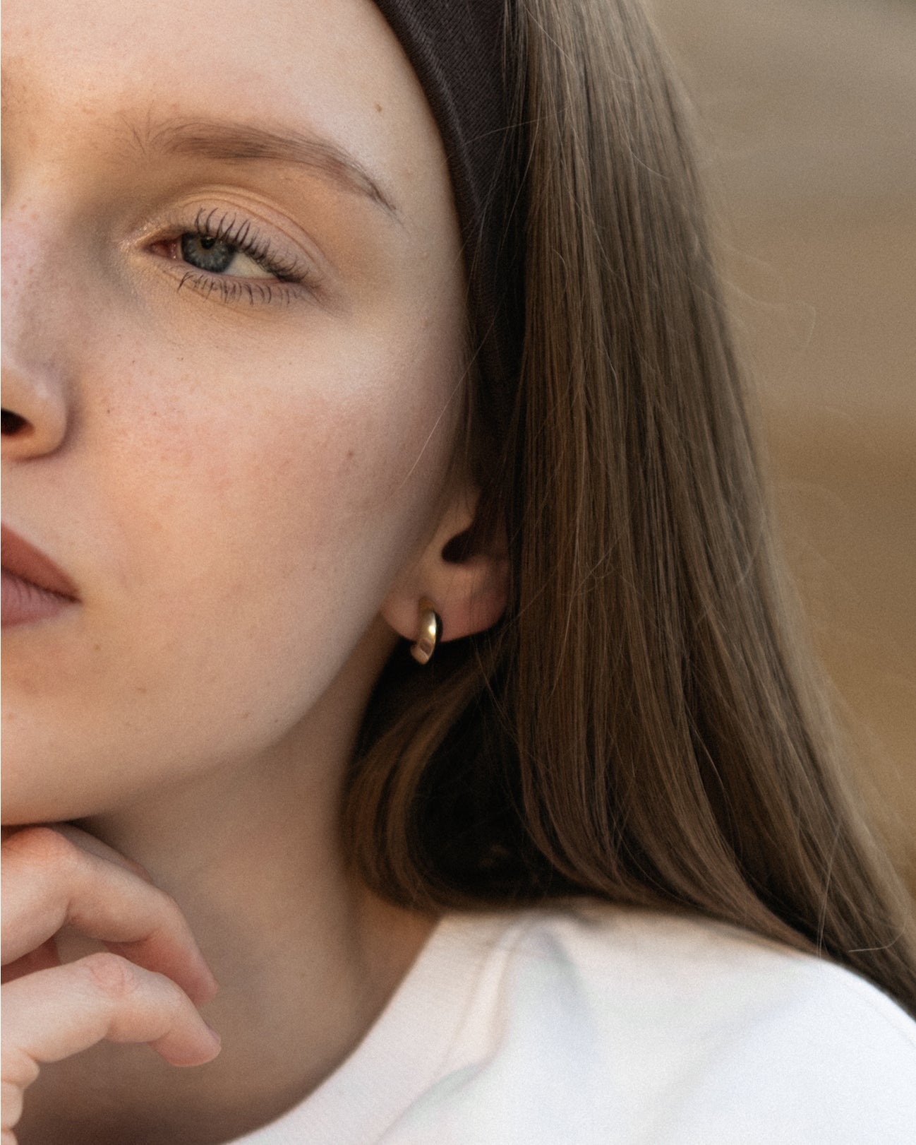*Made To Order* Moon Hoops