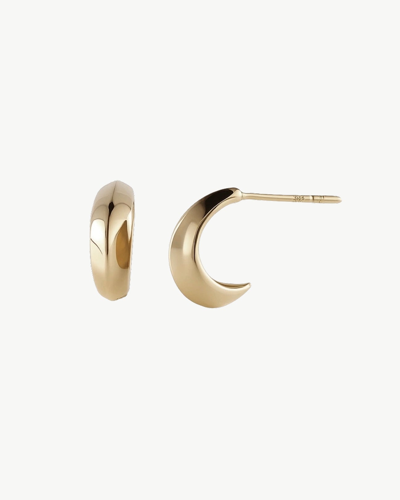 *Made To Order* Moon Hoops