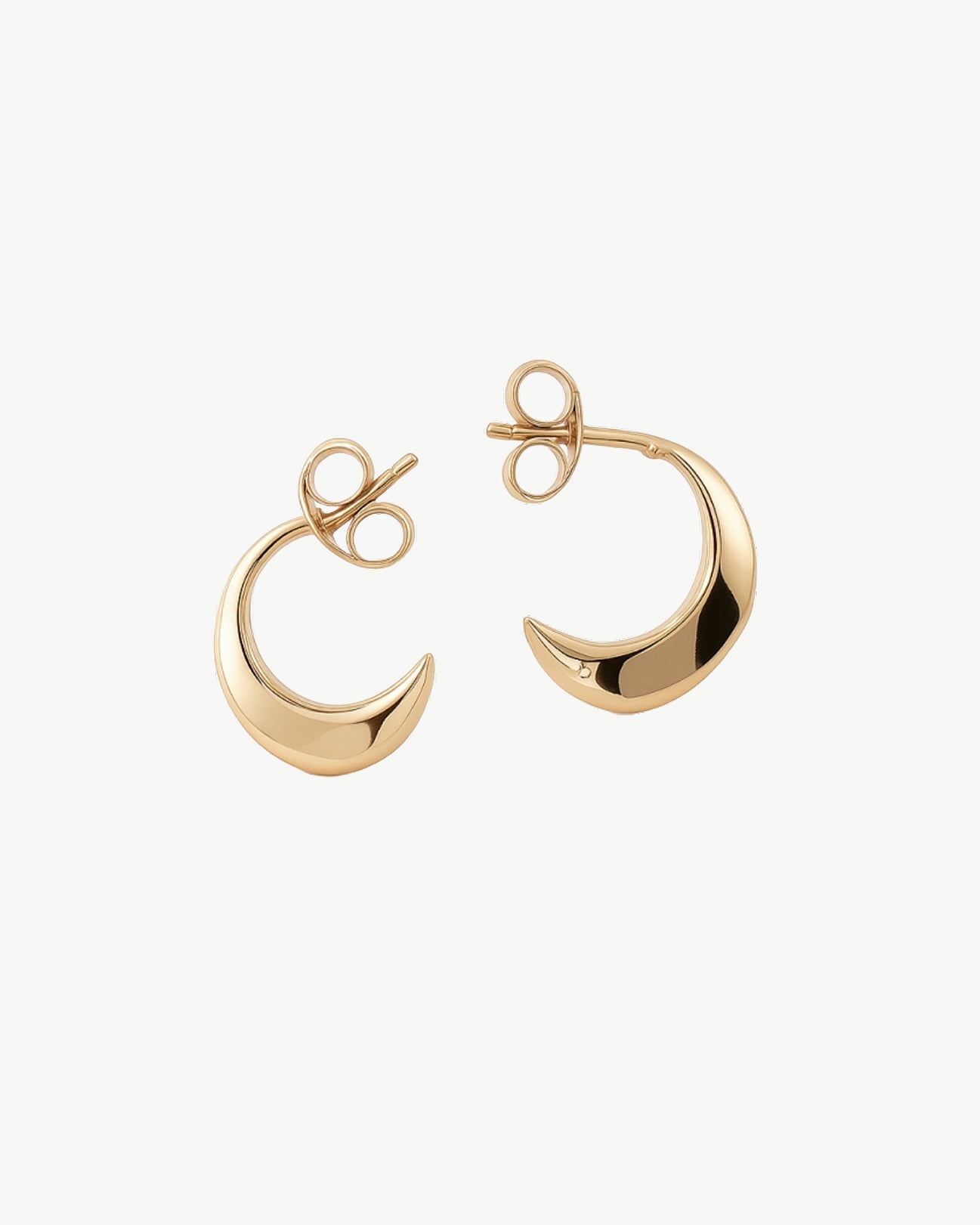 *Made To Order* Moon Hoops