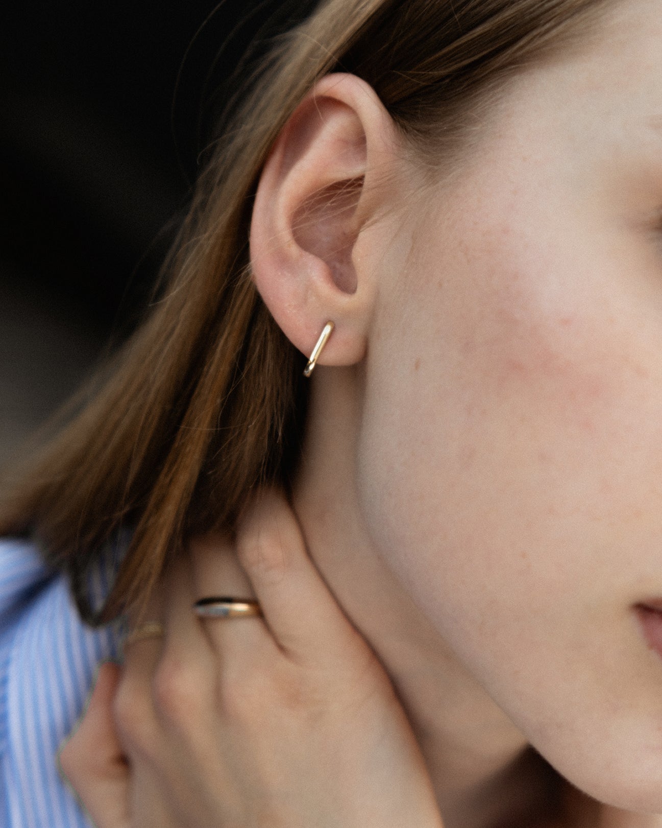 Oval U Hoops (18mm)