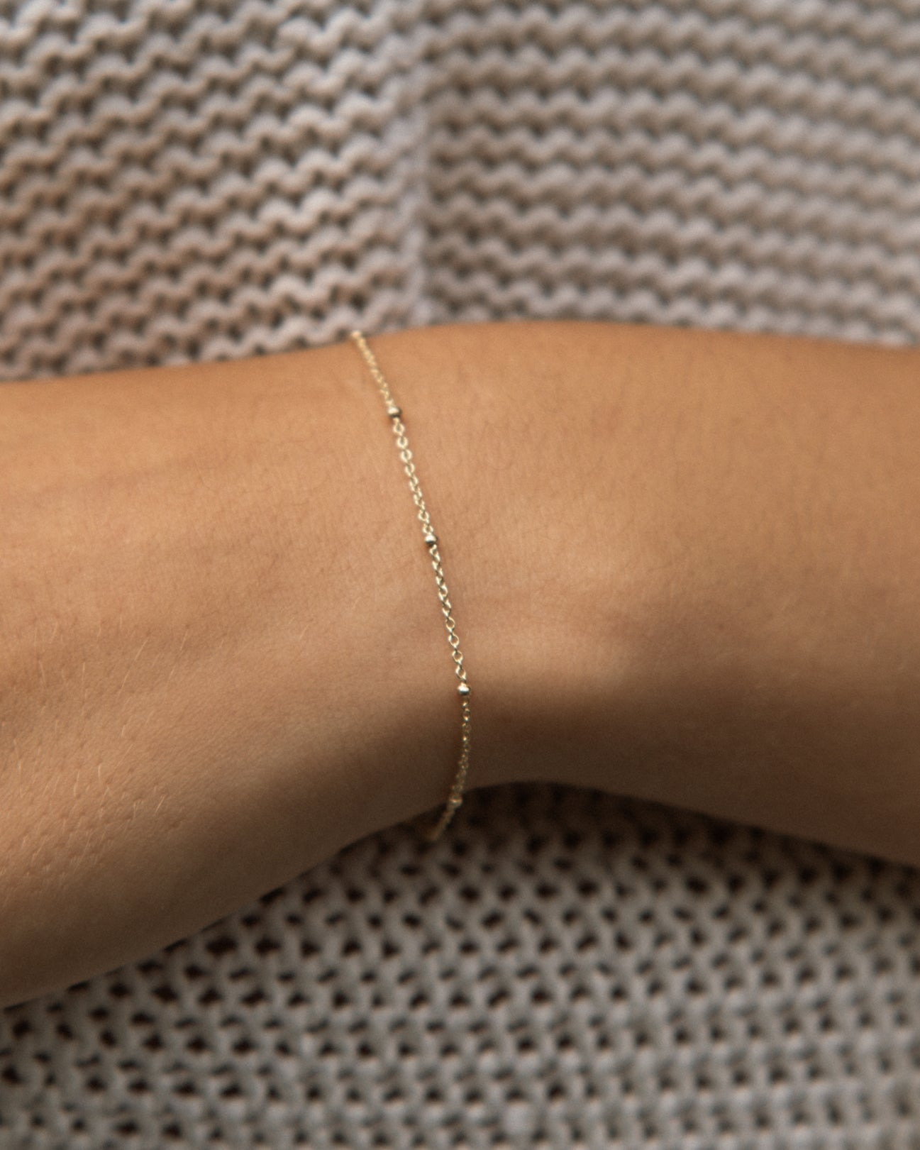 Spheres Chain Bracelet