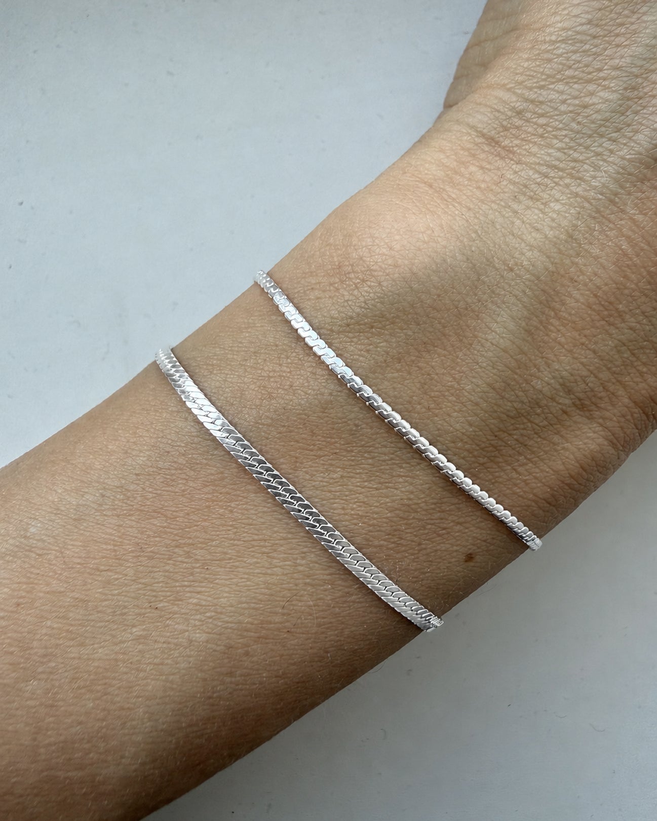 Flat Curb Bracelet