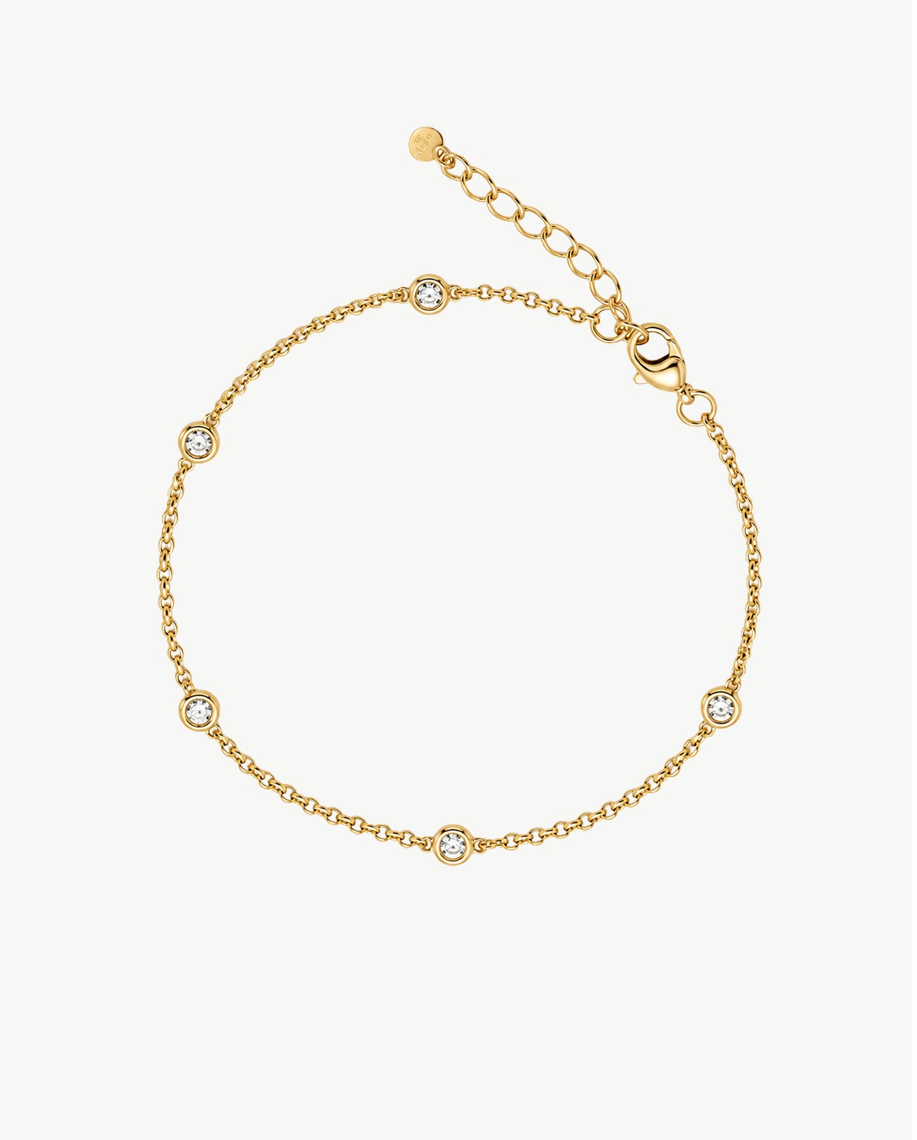 Station Birthstone Bracelet