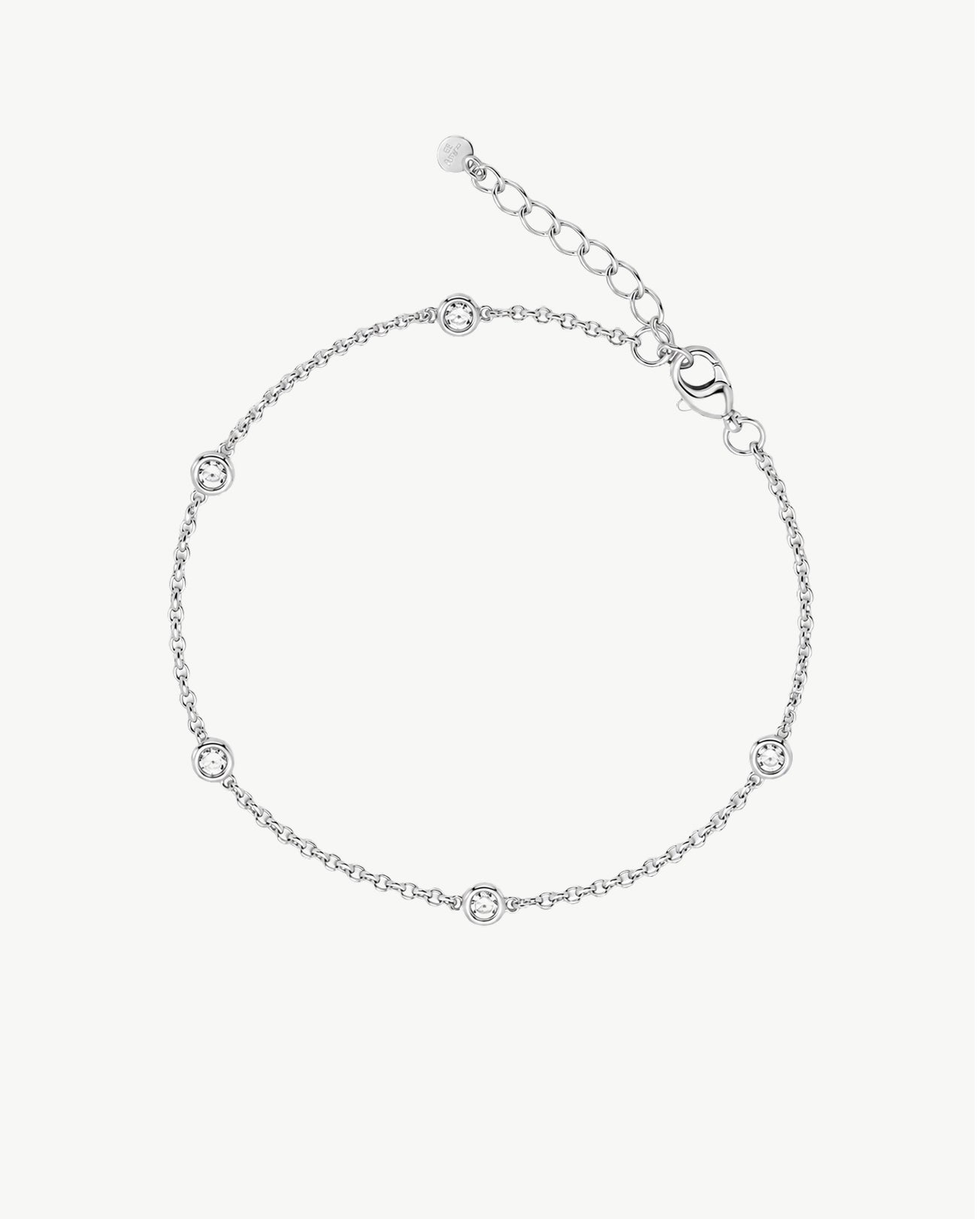 Station Birthstone Bracelet