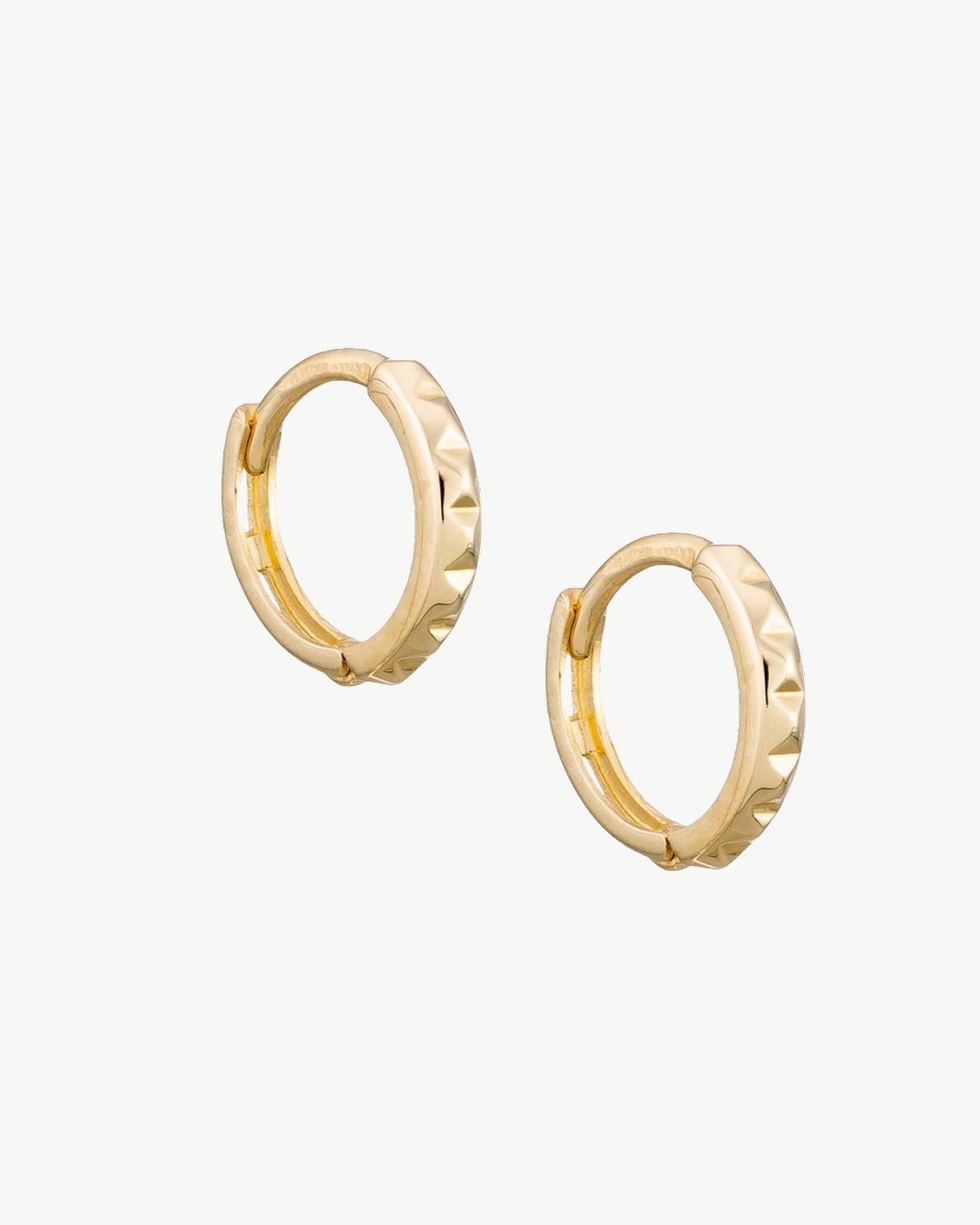 Studded Hoops (12mm)