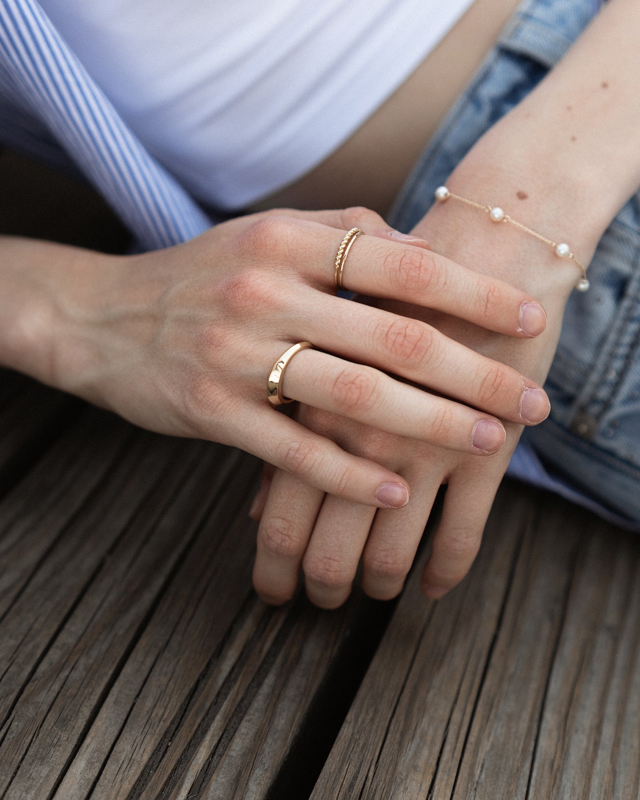 Twist Stacker Ring